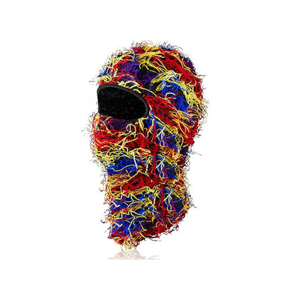 European And American Knitted Warm Face Mask