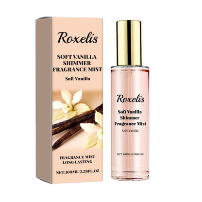 Roxelis Nude Vanilla Glitter Eau De Parfum Spray Long-lasting Fragrance