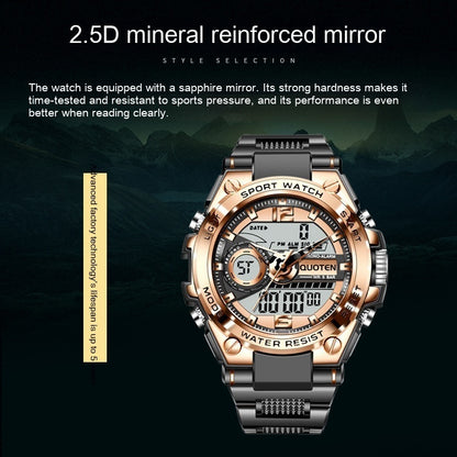 Waterproof Sports Electronic Quartz Watches Business Trends Watch Multi-function