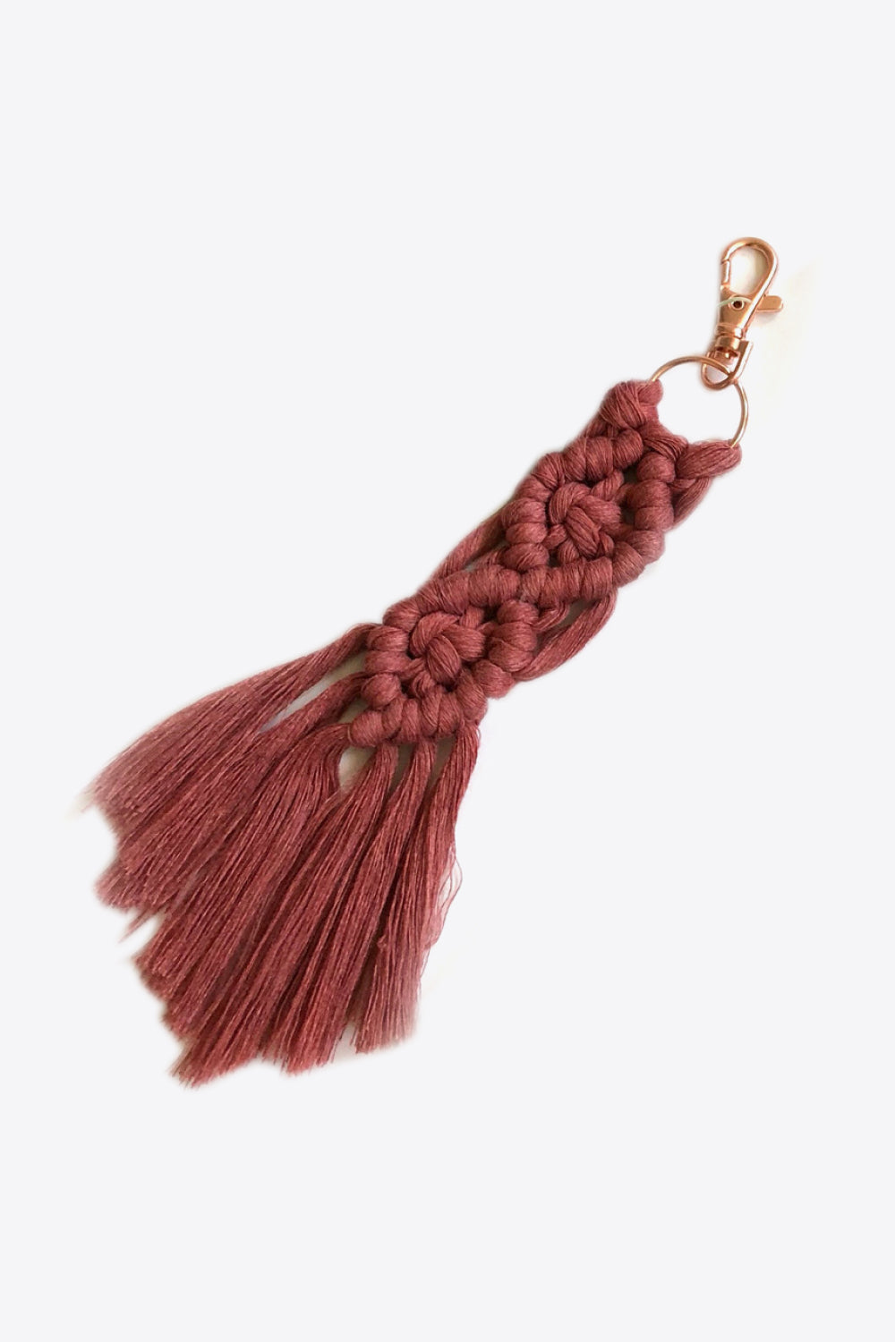 Verskeie 4-pak Macrame Fringe Sleutelhanger