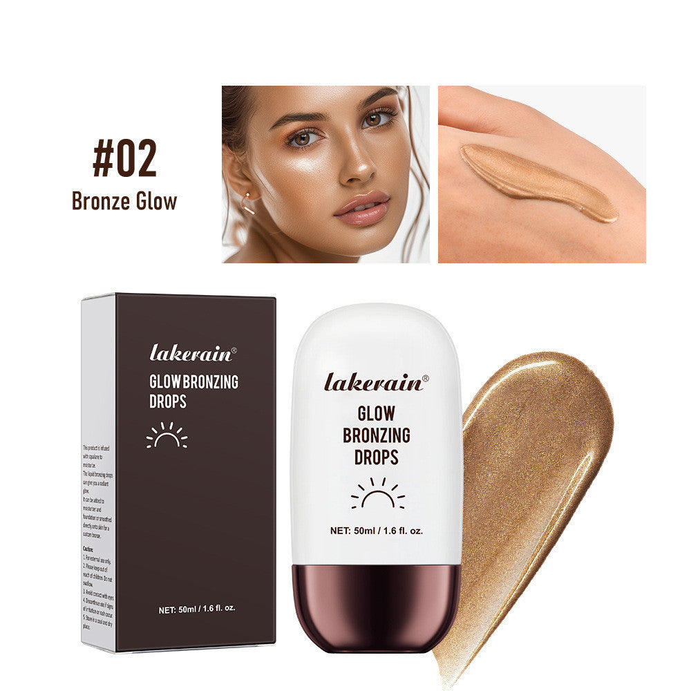 Bronze Highlight Drops Brightening Skin Color Modification