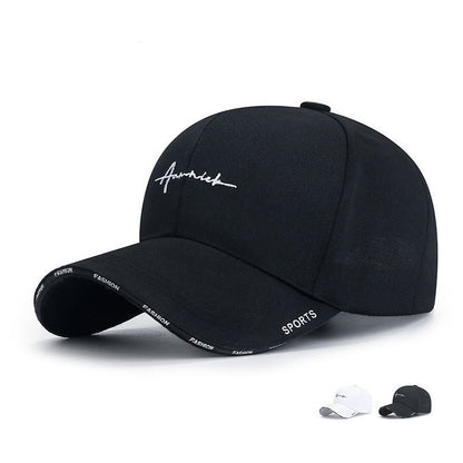 Women's Korean-style Letter Embroidered Peaked Cap Baseball Cap