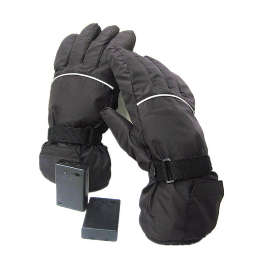 Cycling Gloves Five-finger Back Thermoelectric Gloves