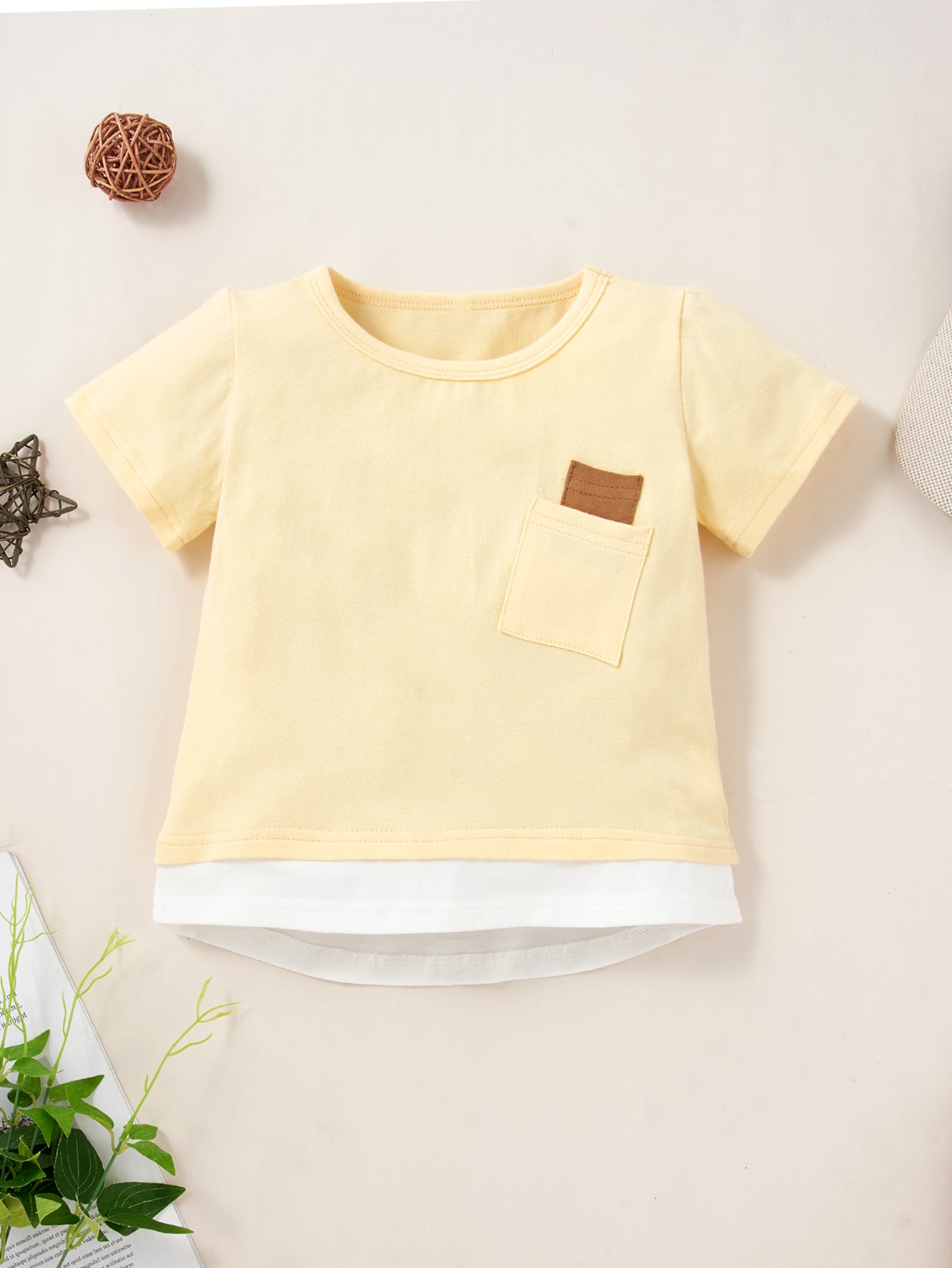 Round Neck Short Sleeve T-Shirt and Shorts Set