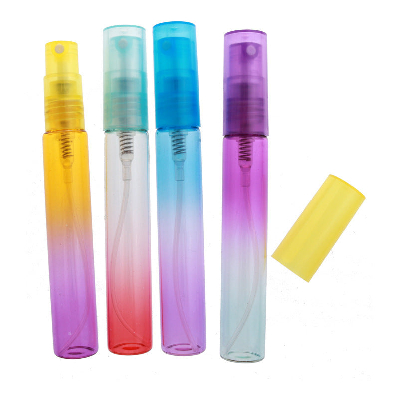 Glass Gradient Spray 8ml Portable Perfume Bottle