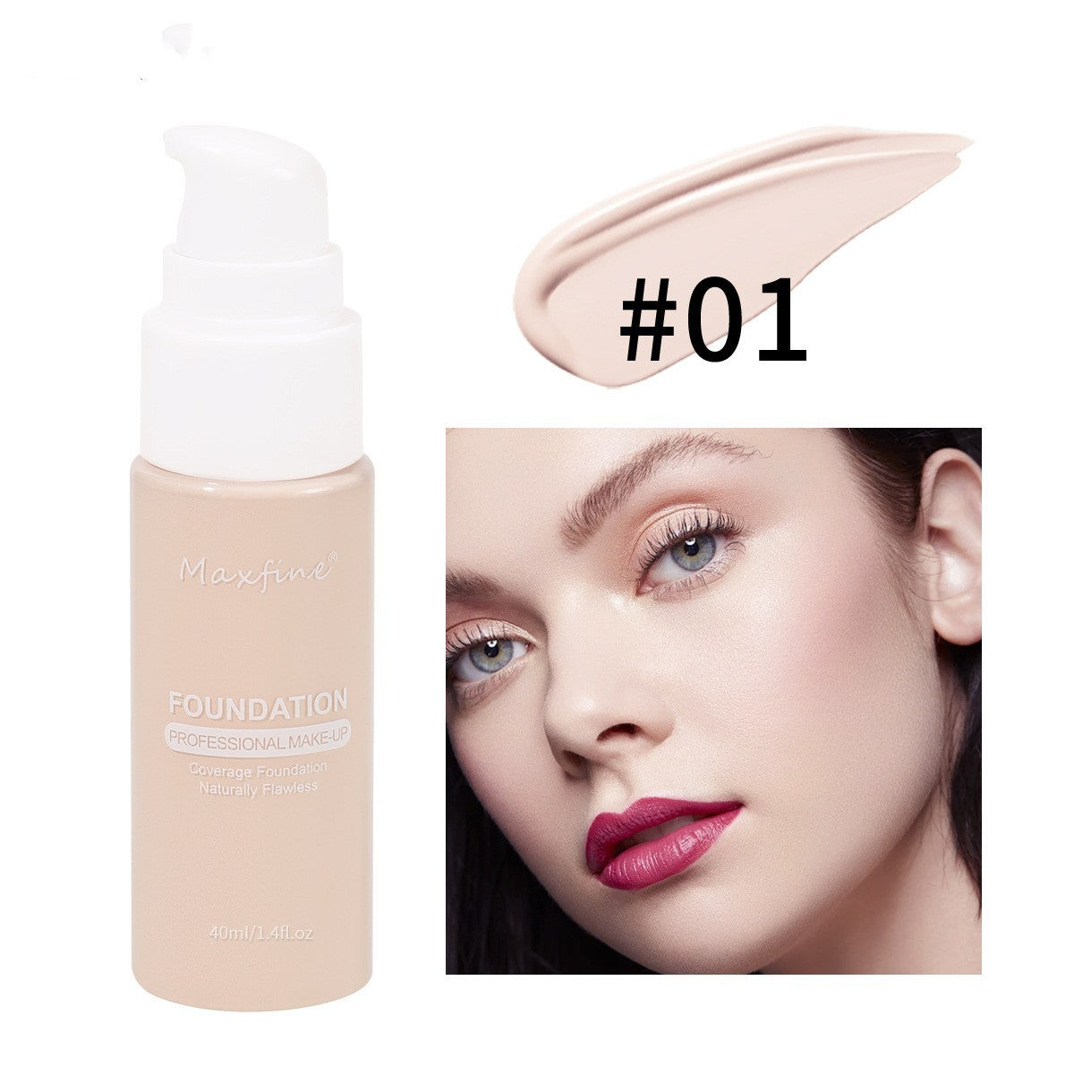 12 Colors Liquid Foundation Waterproof Concealer Long Lasting