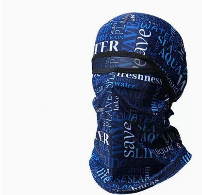 Ice Silk Head Cover Men's Sunscreen Mask Outdoor