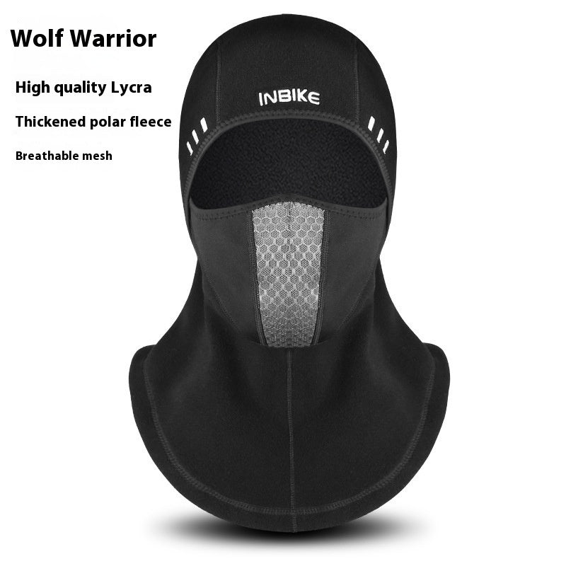 Winter Full Face Wind Thick Fleece Cycling Mask