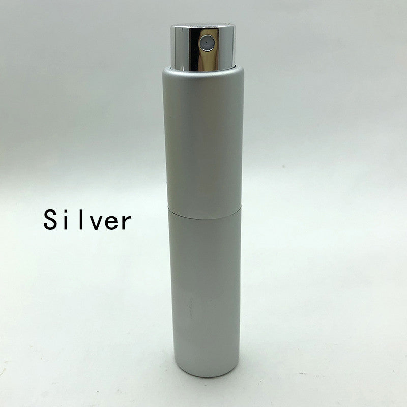 10ML Rotating Perfume Bottle Aluminum Spray Bottle