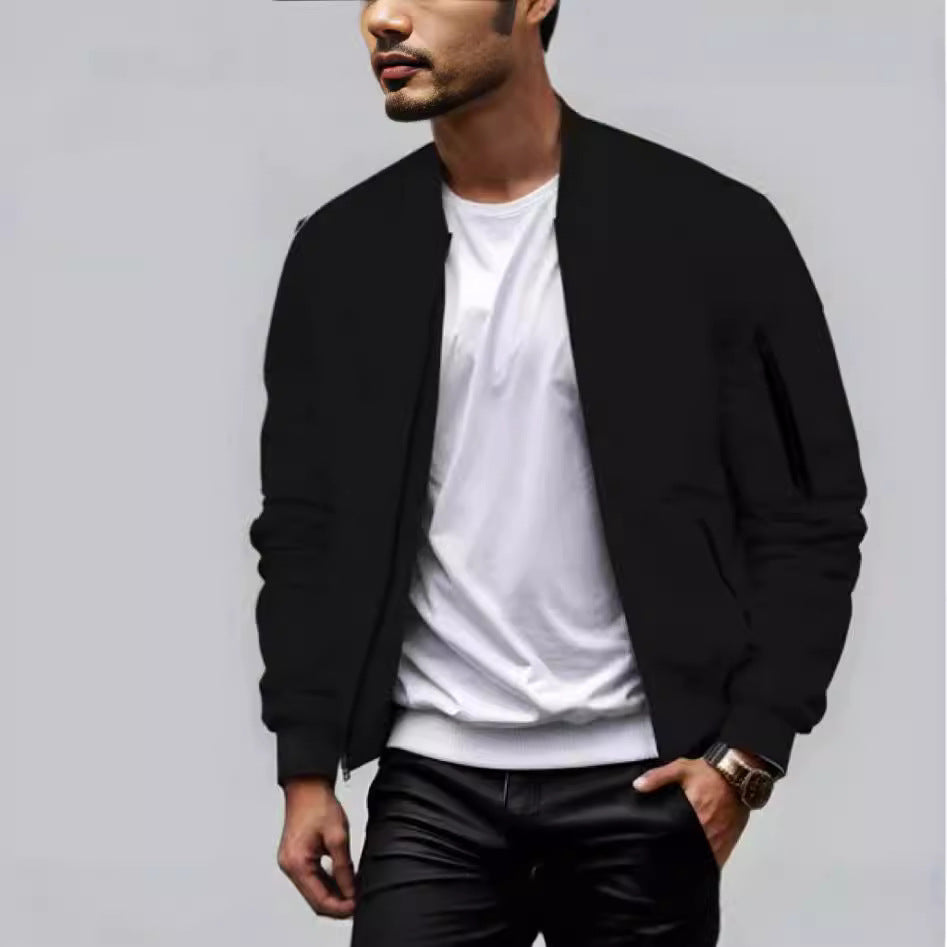 Men's Casual Baseball Jacket Spring And Autumn