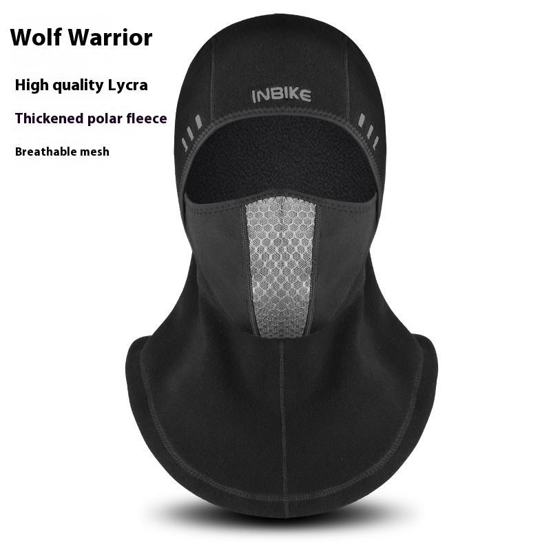 Winter Full Face Wind Thick Fleece Cycling Mask