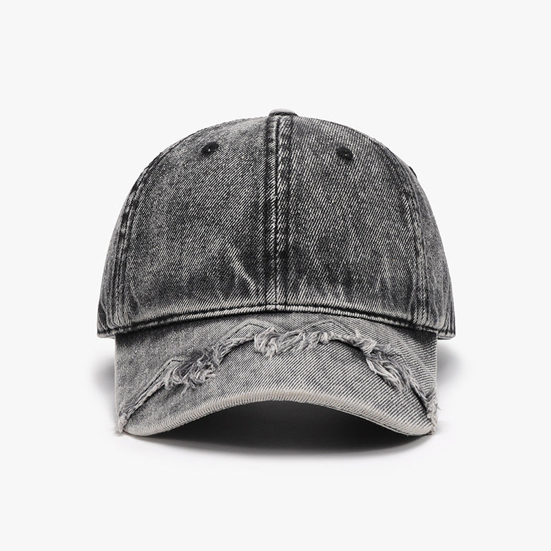 Fringe Adjustable Cotton Baseball Cap