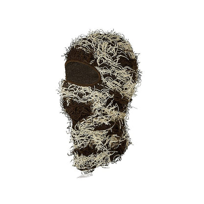 European And American Knitted Warm Face Mask