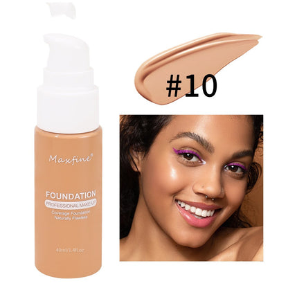 12 Colors Liquid Foundation Waterproof Concealer Long Lasting