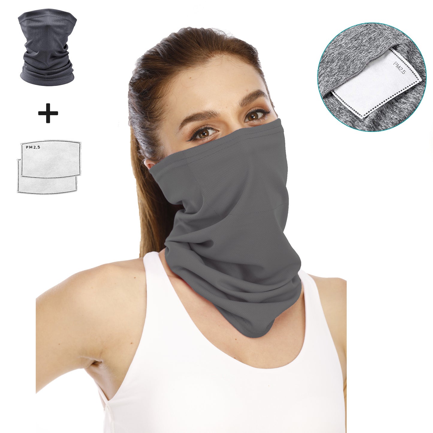 Riding mask riding mask magic scarf sports mask ice silk mask fishing sunscreen mesh mask