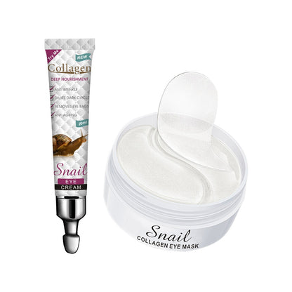 Snail Collagen Face Whitening Cleansing Repair Set