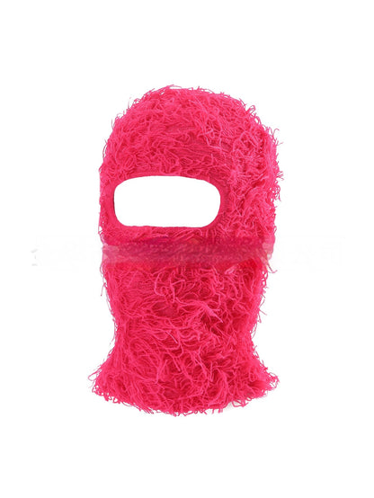 Colorful High Street Hip Hop Street Personality Knit Hat Unisex Warm Mask Hat