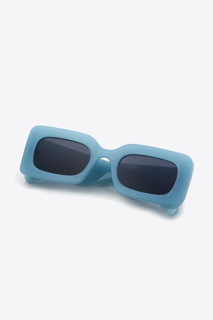 Polycarbonate Frame Rectangle Sunglasses