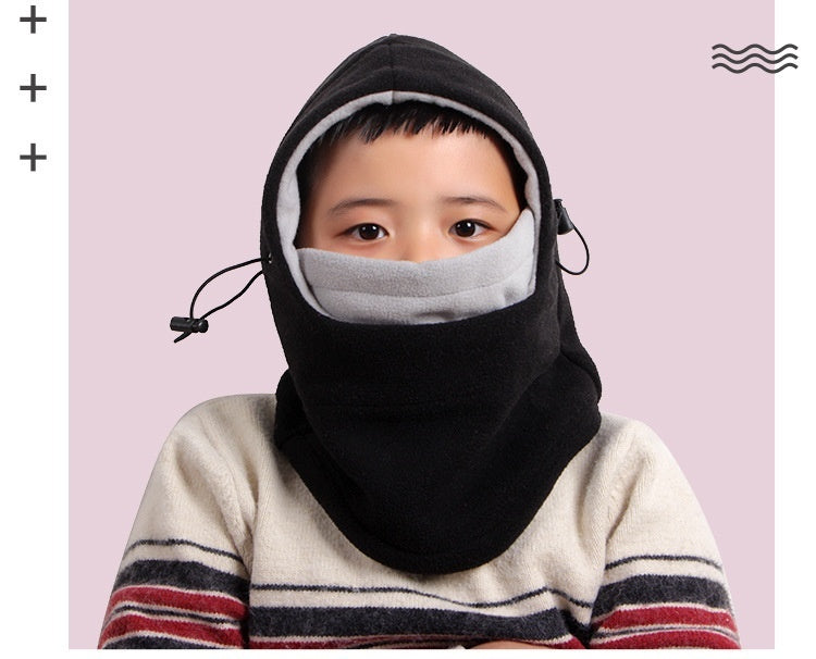 Children's Polar Fleece Thermal Wind Mask Fashion Trendy Cool All-match