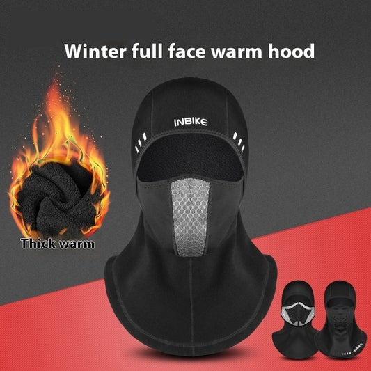 Winter Full Face Wind Thick Fleece Cycling Mask