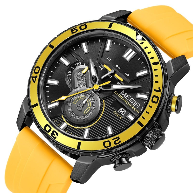 Watch Multi-function Chronograph Calendar Sports Men's Watches