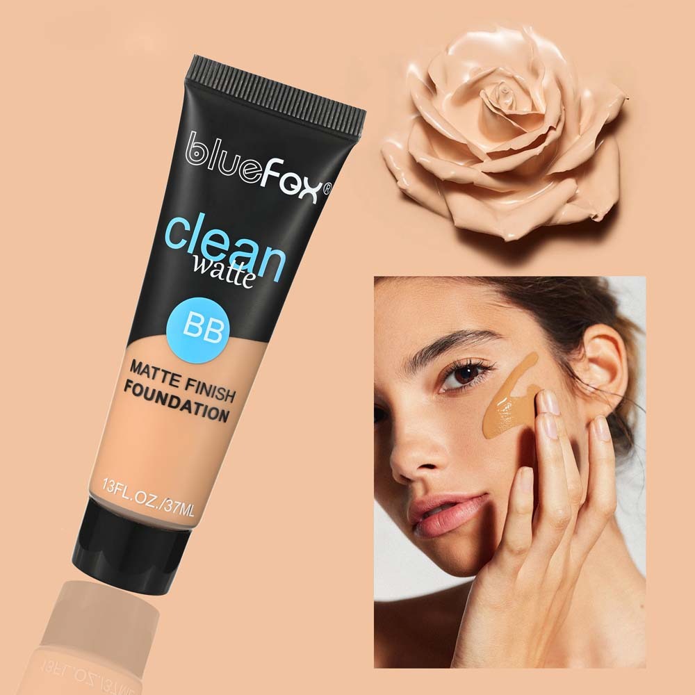 Facial Moisturizing Matte Concealer Lightweight Oil Control And Waterproof Sweat-proof Liquid Foundation