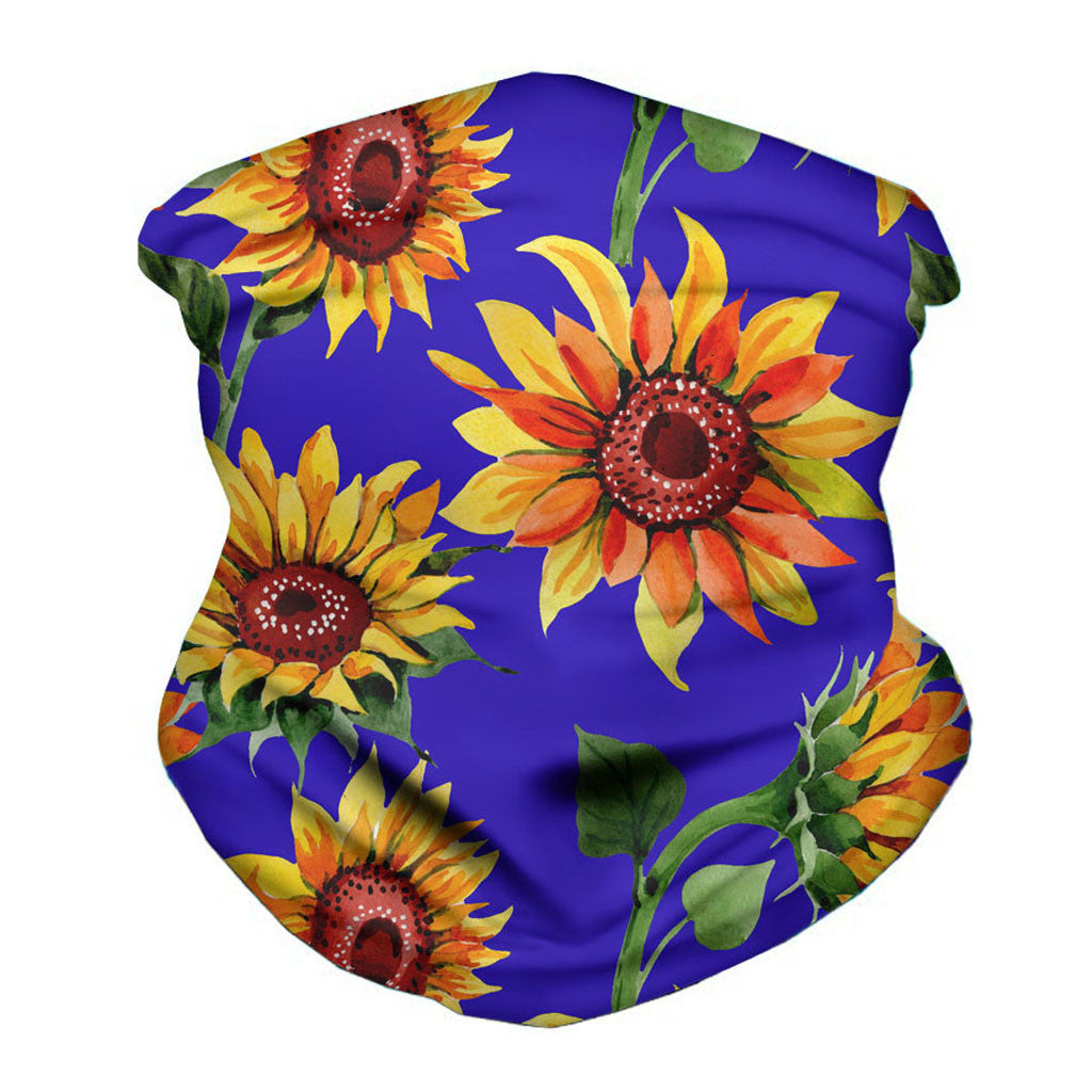 Digital printed sun flower scarf