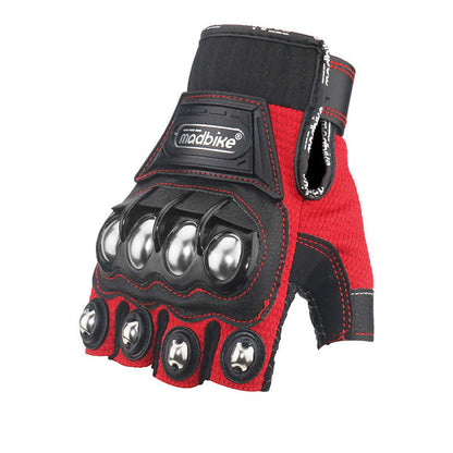 Madbike Gloves Motorcycle Half Finger Gloves