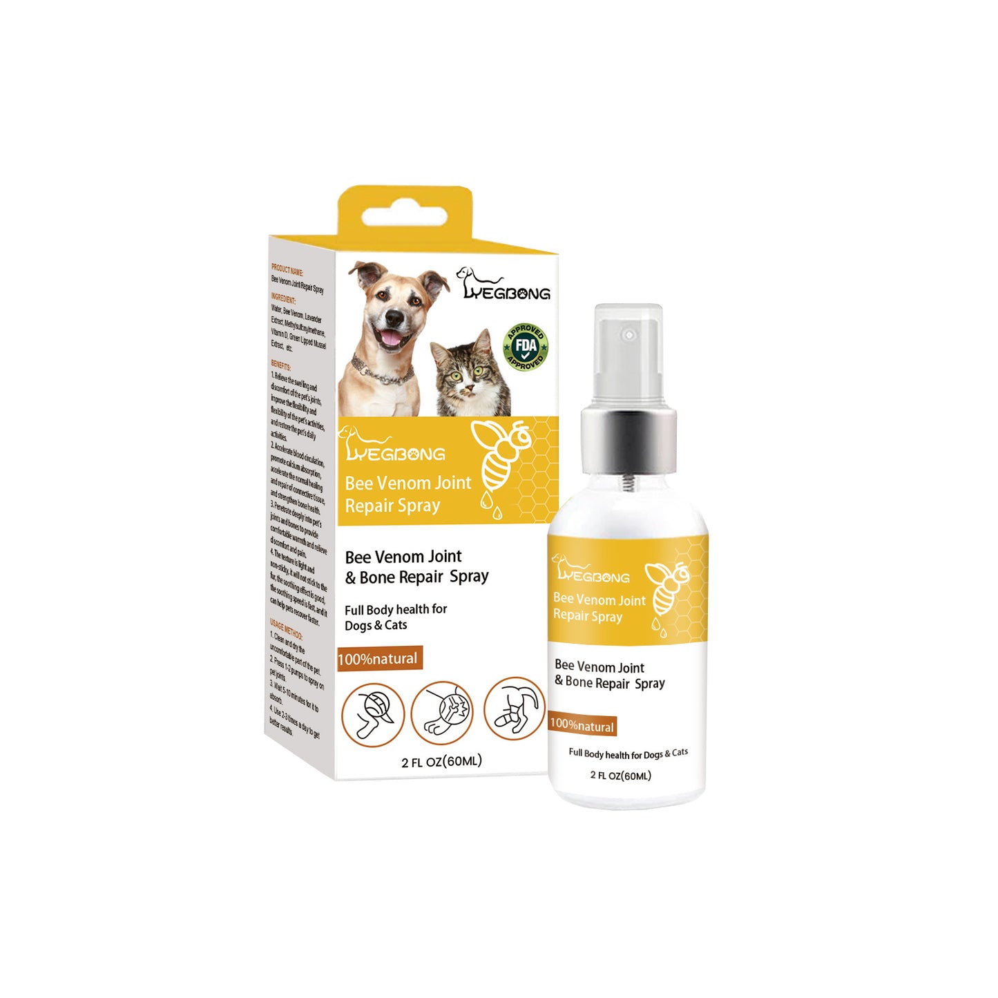 Pet Joint Repair Spray Relieves Body Soreness