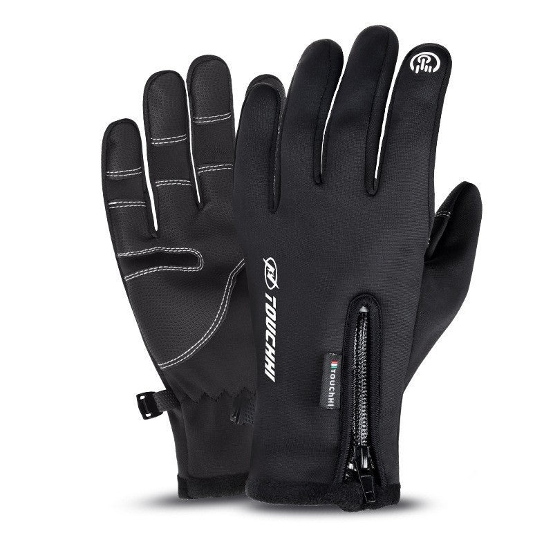 Heating Cycling Gloves Outdoor Heating Polyester Men's Gloves