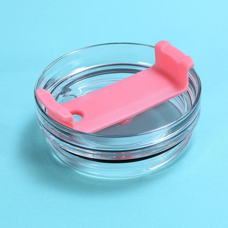 Cup Vacuum Cup Cup With Straw Transparent Plastic Cup Lid