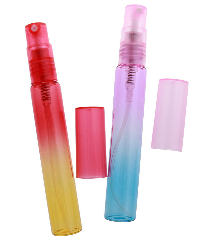 Glass Gradient Spray 8ml Portable Perfume Bottle