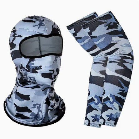 Ice Silk Head Cover Men's Sunscreen Mask Outdoor