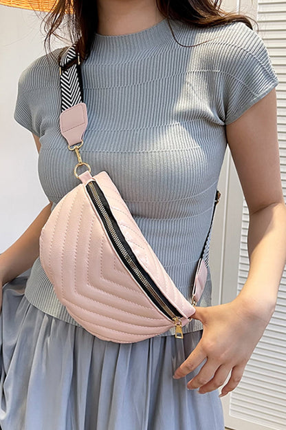 PU Leather Sling Bag