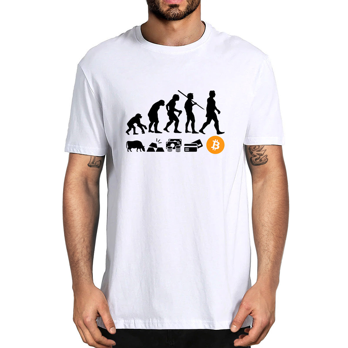 Musk Currency Evolution Short Sleeve T-shirt