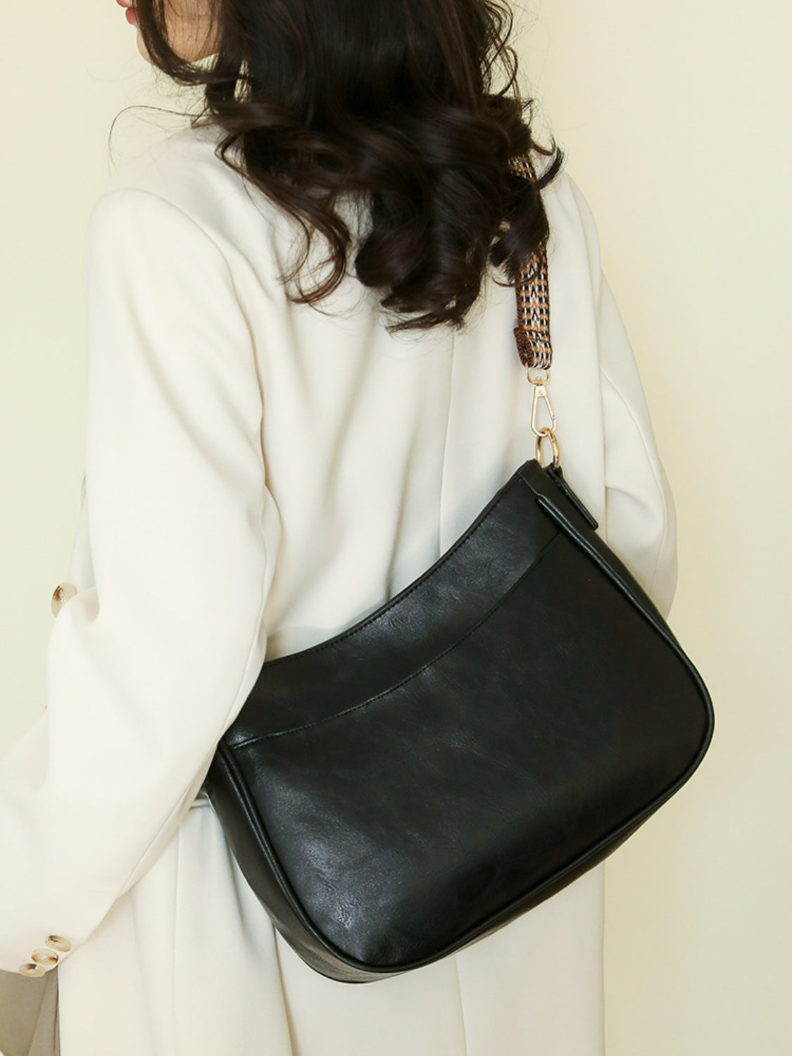 PU Leather Shoulder Bag