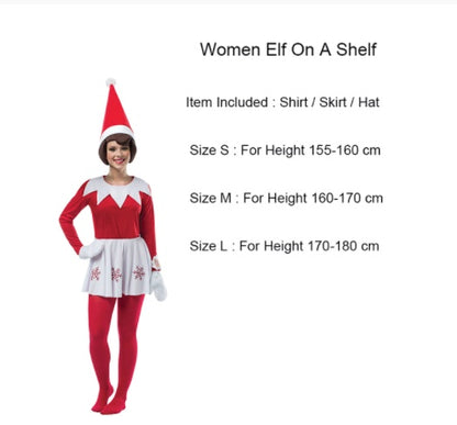 Halloween Elf Costumes On The Christmas Shelf