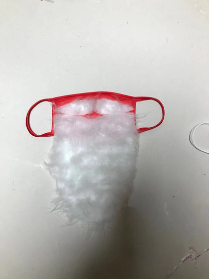 Santa Beard Dress Up Dust-proof Cotton Face Mask