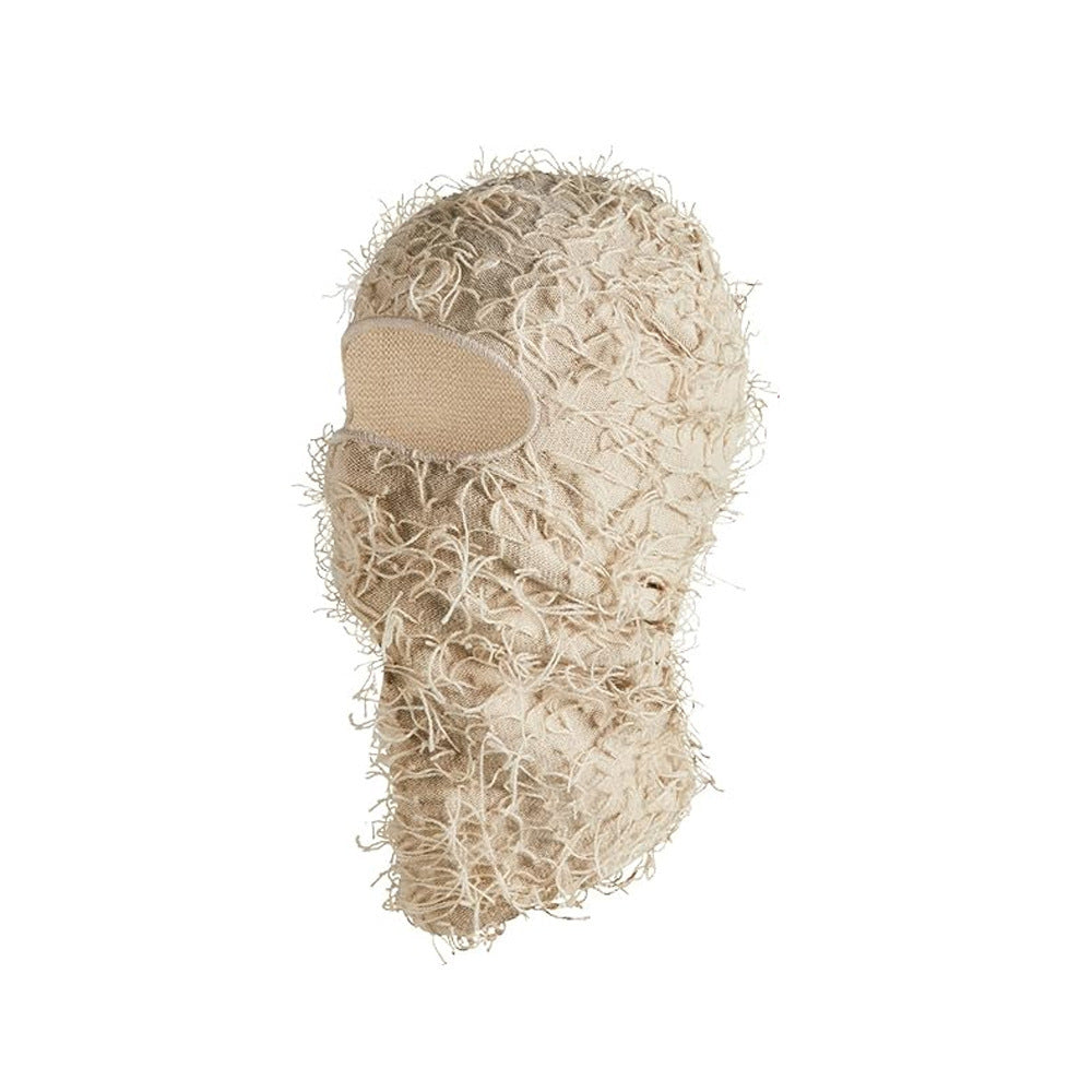 European And American Knitted Warm Face Mask