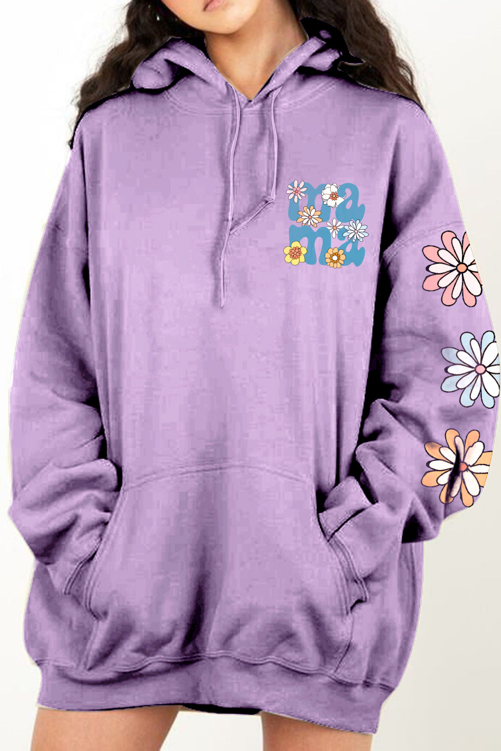 Simply Love Simply Love Full Size MAMA Graphic Dropped Shoulder Hoodie