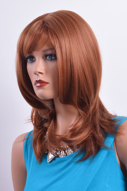 Synthetic Mid-Length Wigs 14''