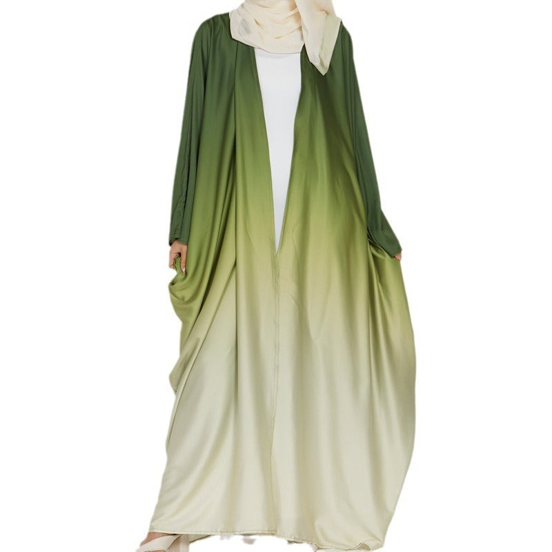 Fashion Elegant Tie-dye Gradient Dress