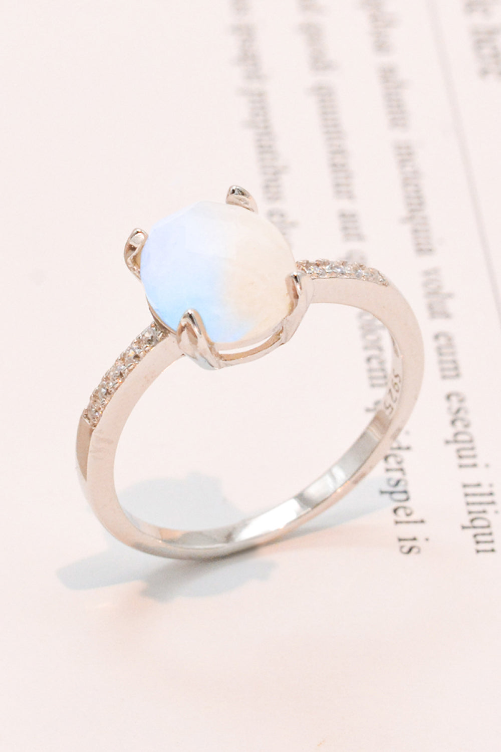 Get A Move On Moonstone Ring