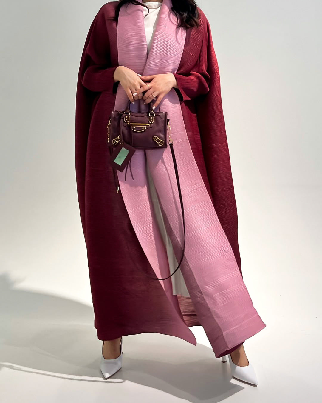 Fashionable Gradient Coat Long Skirt For Women