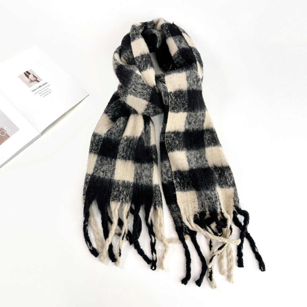 Haima Fur Scarf For Women All-match High Sense