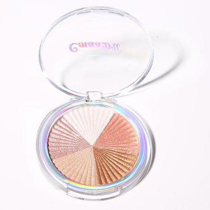 Multi Color Baking Highlighting Enhances Silhouette And Contouring Powder