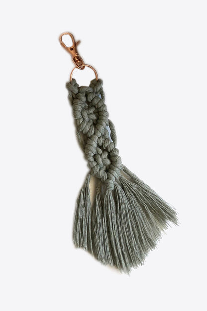 Verskeie 4-pak Macrame Fringe Sleutelhanger