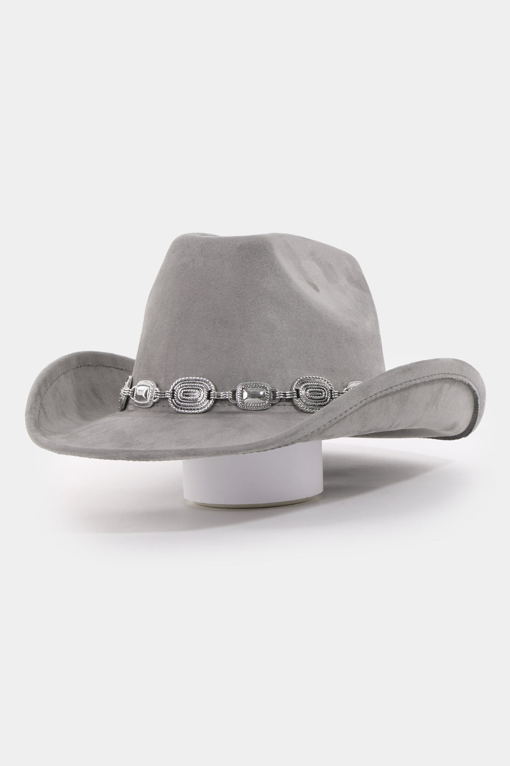 Fame Metal Trim Cowboy Hoed