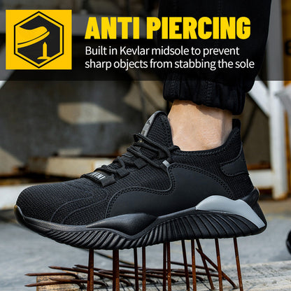 Protective Shoes Steel Toe Cap Anti-smashing