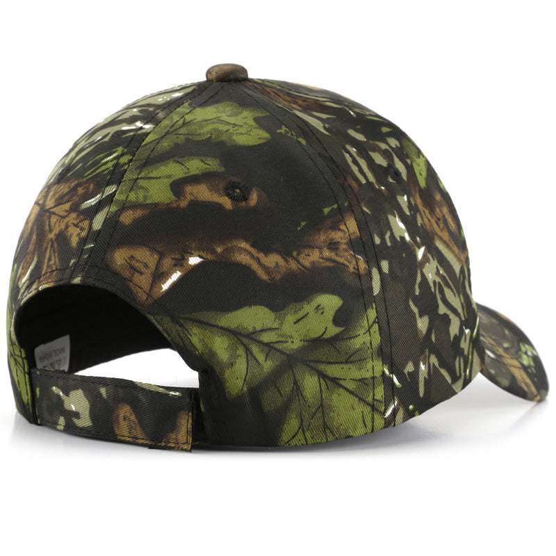 Baseball Cap Leaf Bionic Camouflage Cap Outdoor Field Training